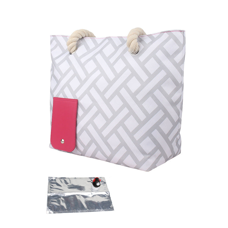 Sac fourre-tout isotherme avec distributeur de boissons