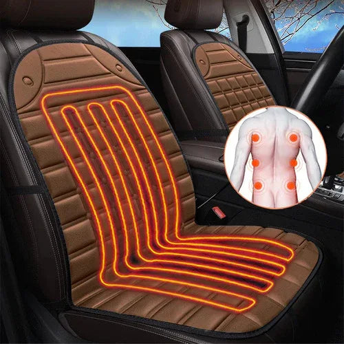 2x Car Heated Seat Covers - DroppLux