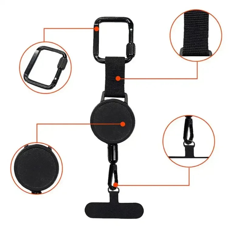 Anti-Theft Retractable Phone Strap - DroppLux