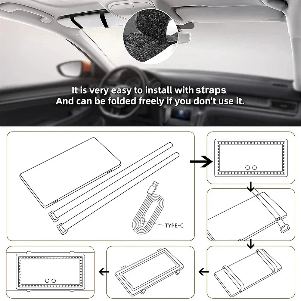 Car Makeup Mirror - DroppLux