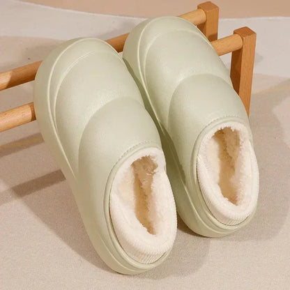 Thick Soles Women Winter Home Cotton Slippers - DroppLux