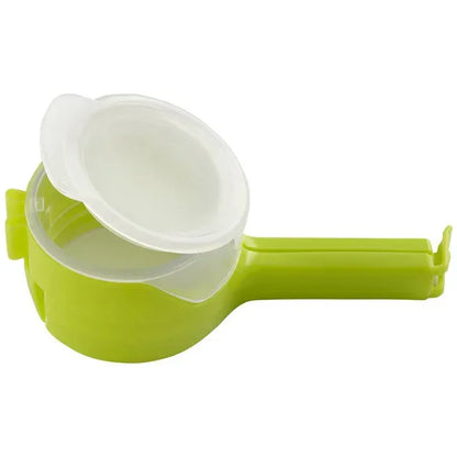 Sealing Clip With Noozle Snack Dispenser - DroppLux