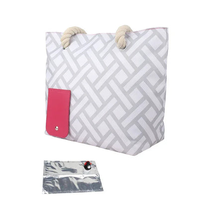 Insulated Tote Bag with Drink Dispenser - DroppLux