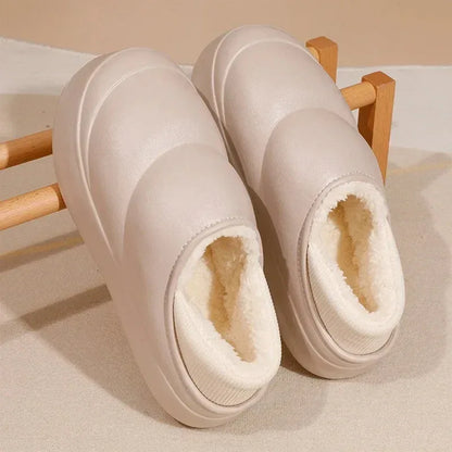 Thick Soles Women Winter Home Cotton Slippers - DroppLux
