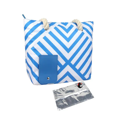 Insulated Tote Bag with Drink Dispenser - DroppLux