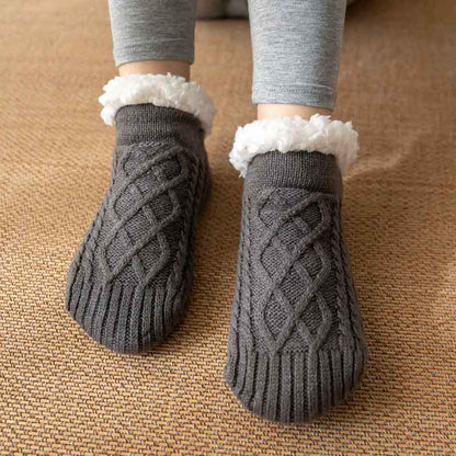 Winter Wool Socks Slippers - DroppLux
