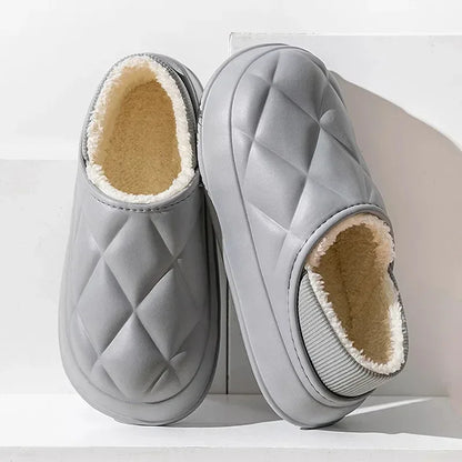 Thick Soles Women Winter Home Cotton Slippers - DroppLux