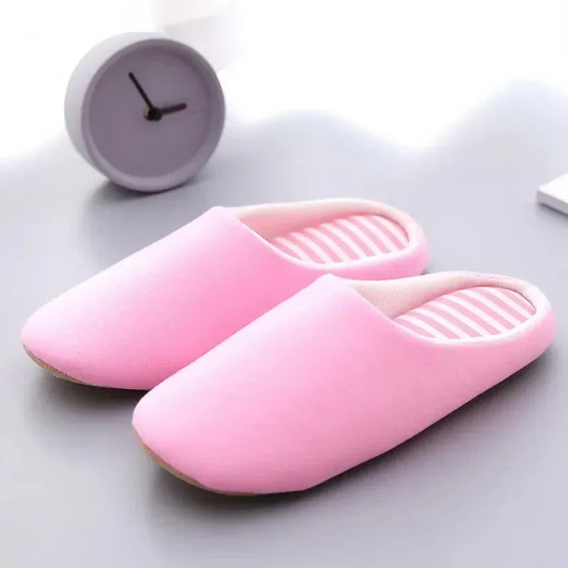 Thick Soles Women Winter Home Cotton Slippers - DroppLux