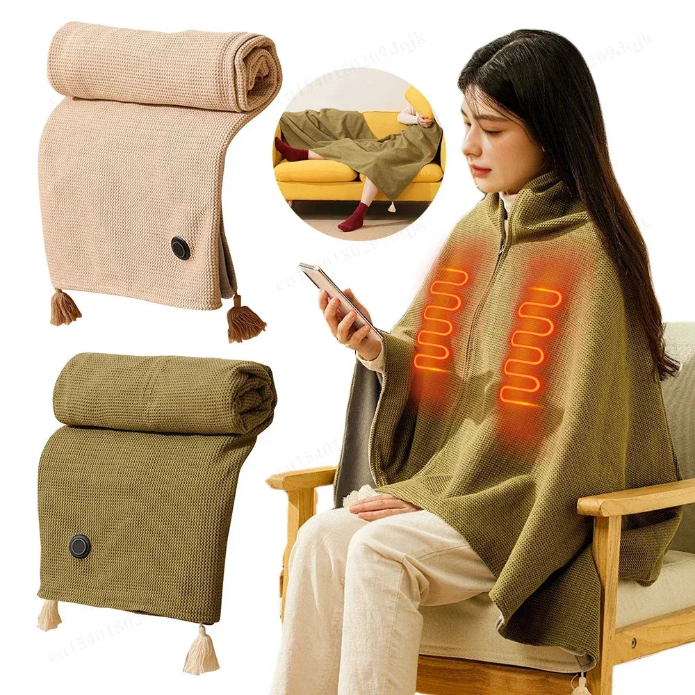 Wearable Electric Heating Blanket - DroppLux