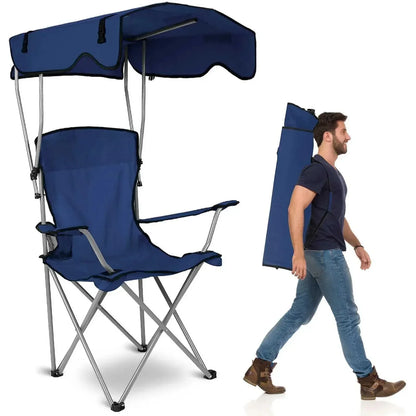 Camping Chair with Canopy - DroppLux
