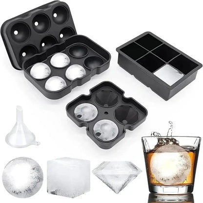 Silicone Ice Ball Mold Tray - DroppLux