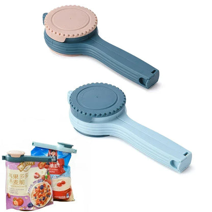 Sealing Clip With Noozle Snack Dispenser - DroppLux