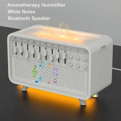 3-in-1 Bluetooth Humidifier with Night Light & White Noise - DroppLux