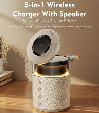 5-in-1 Magnetic Wireless Charging Station - DroppLux