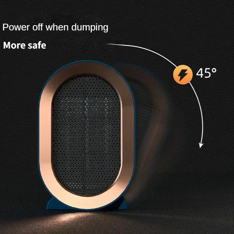 1200W Portable Electric Desktop Fan Heater - DroppLux