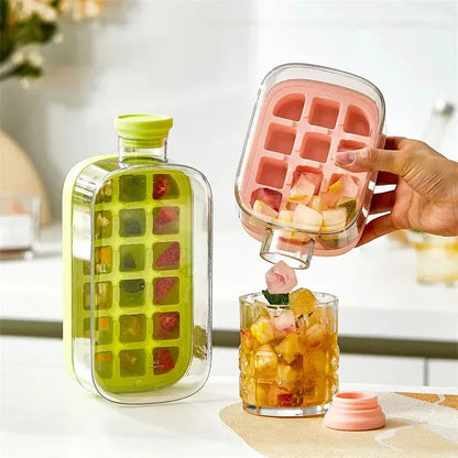 Ice Cube Tray With Straw - DroppLux