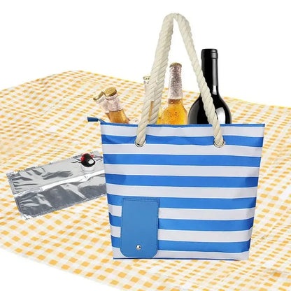 Insulated Tote Bag with Drink Dispenser - DroppLux