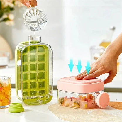 Ice Cube Tray With Straw - DroppLux