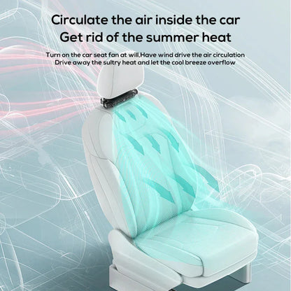 Cooling Car Seat Fan - DroppLux
