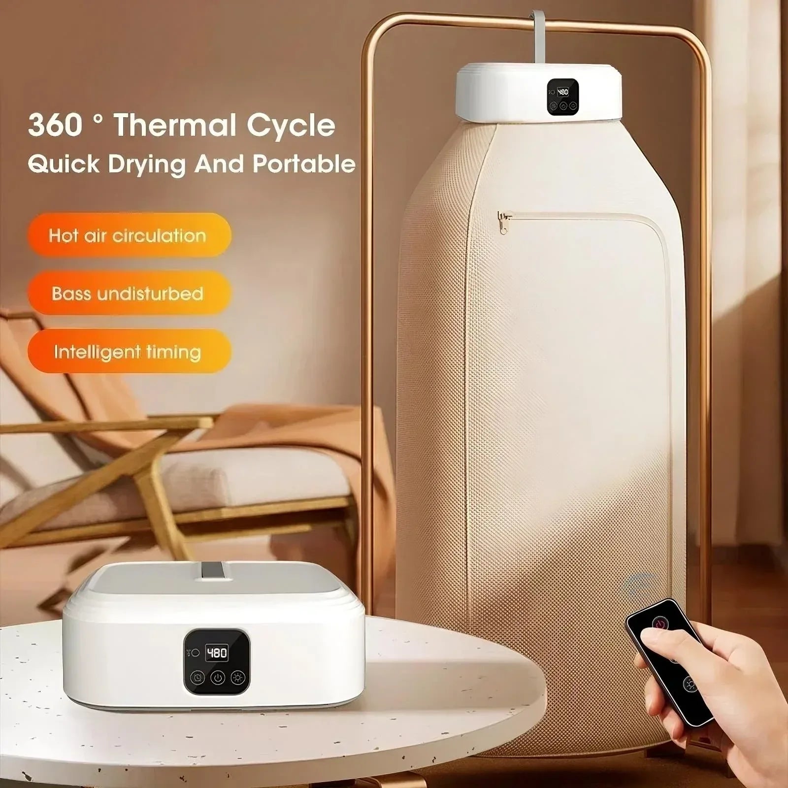 Electric Travel Clothes Dryer - DroppLux