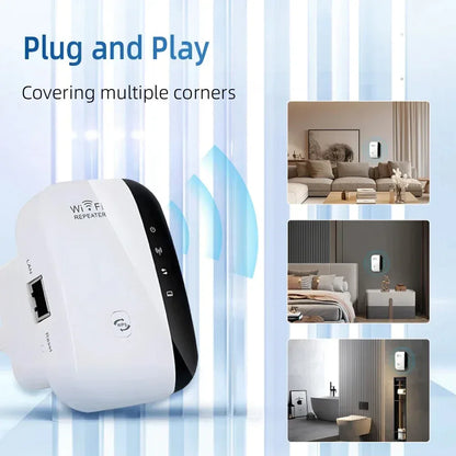 Wifi Repeater Range Extender - DroppLux