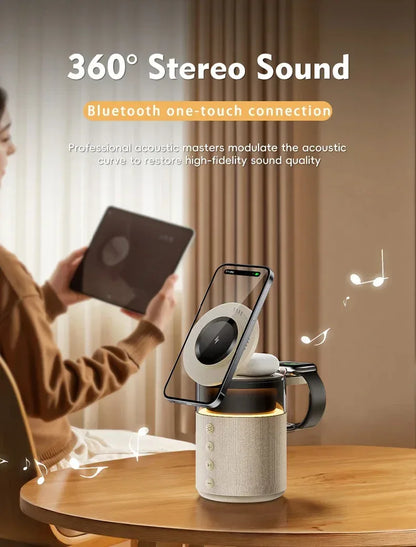 5-in-1 Magnetic Wireless Charging Station - DroppLux