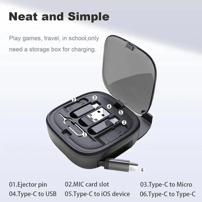 Multifunctional Cable Storage Box - DroppLux