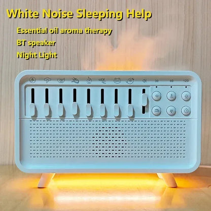 3-in-1 Bluetooth Humidifier with Night Light & White Noise - DroppLux