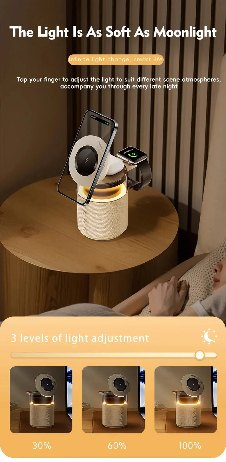 5-in-1 Magnetic Wireless Charging Station - DroppLux