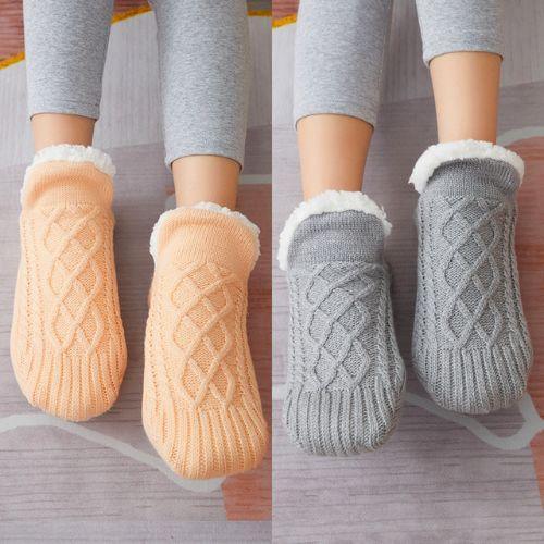 Winter Wool Socks Slippers - DroppLux
