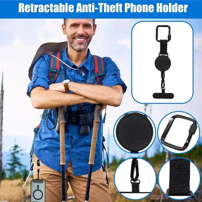 Anti-Theft Retractable Phone Strap - DroppLux