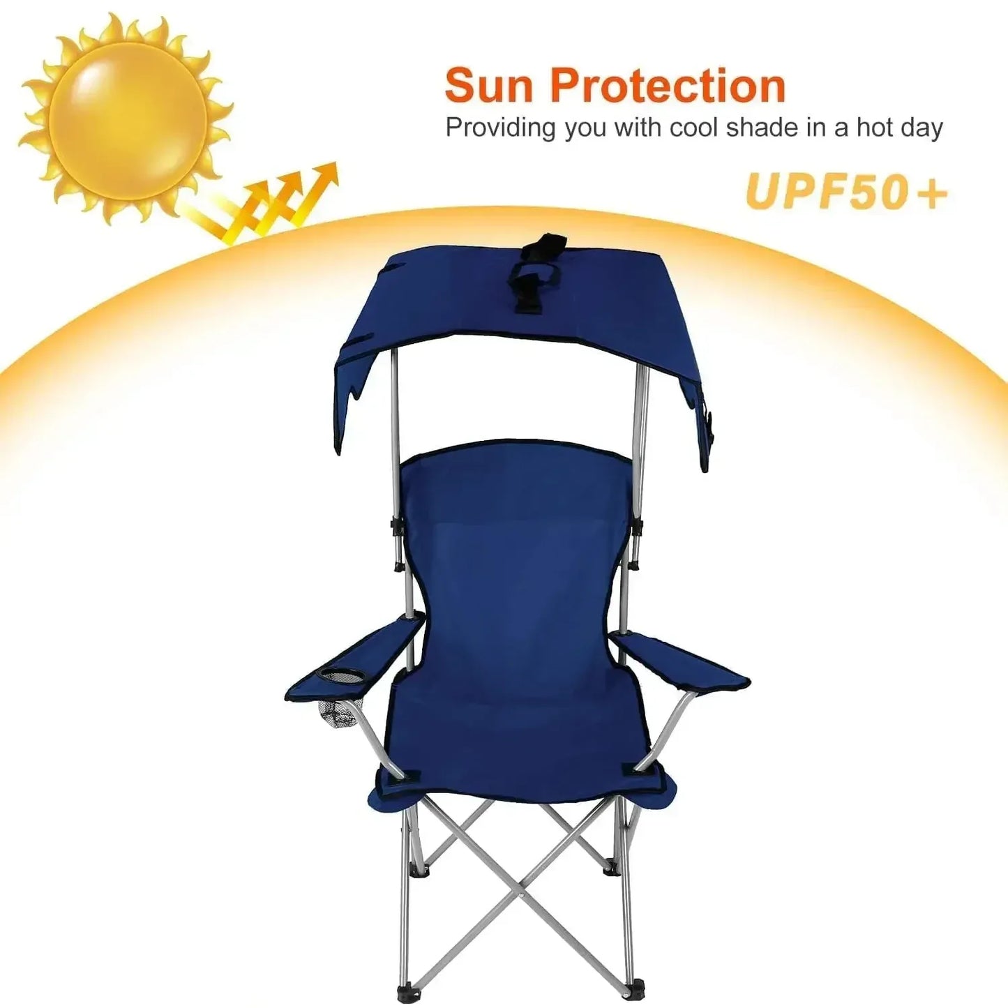 Camping Chair with Canopy - DroppLux