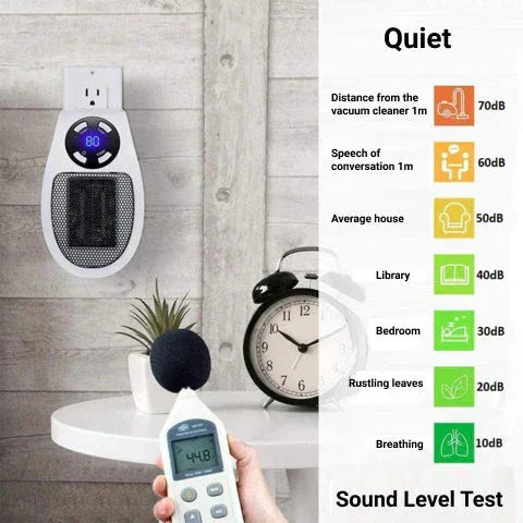 Wall Outlet Heater - DroppLux
