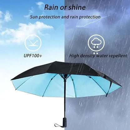 Portable Umbrella with Fan & Misting - DroppLux