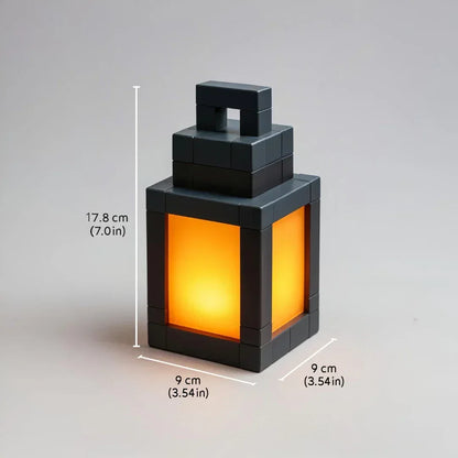 Pixelated Lantern Night Light - DroppLux