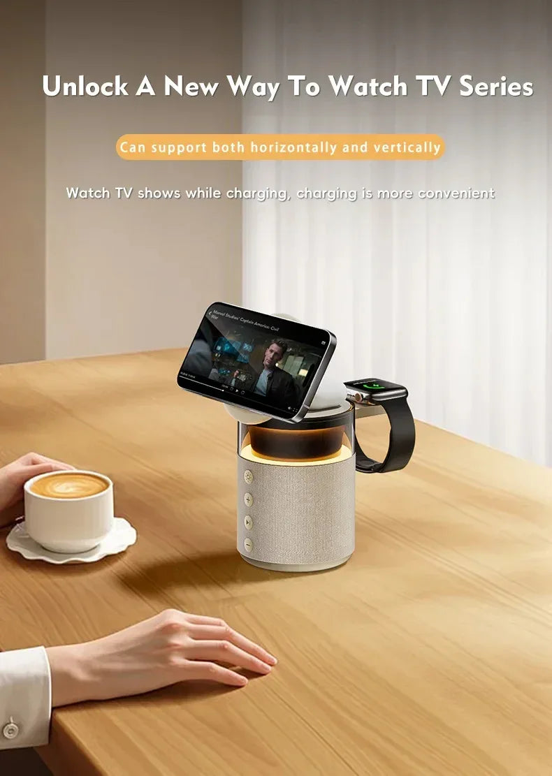 5-in-1 Magnetic Wireless Charging Station - DroppLux