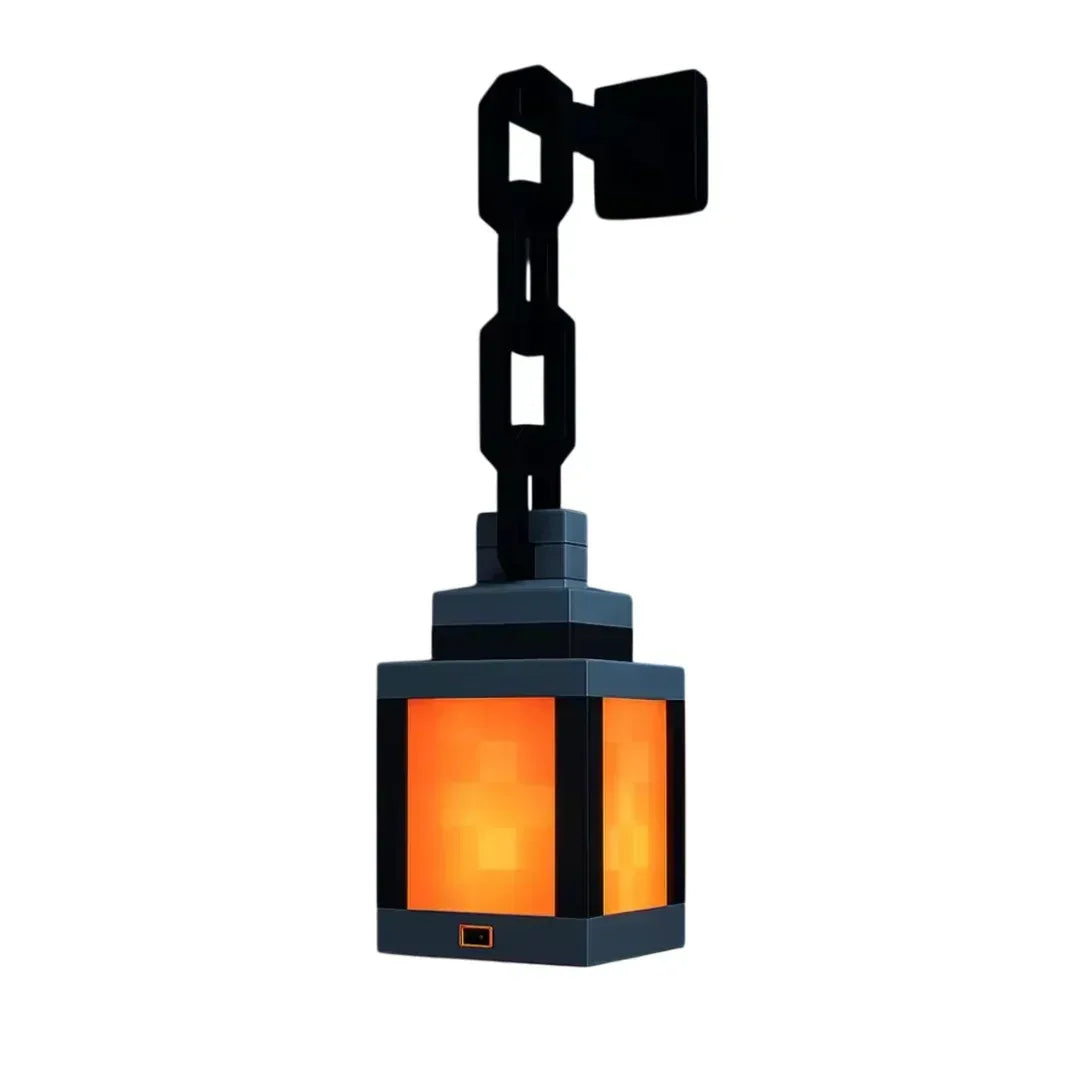 Pixelated Lantern Night Light - DroppLux