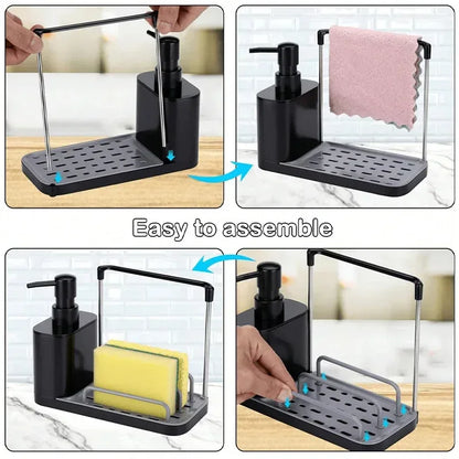 5-in-1 Hand and Dish Soap Dispenser Set - DroppLux