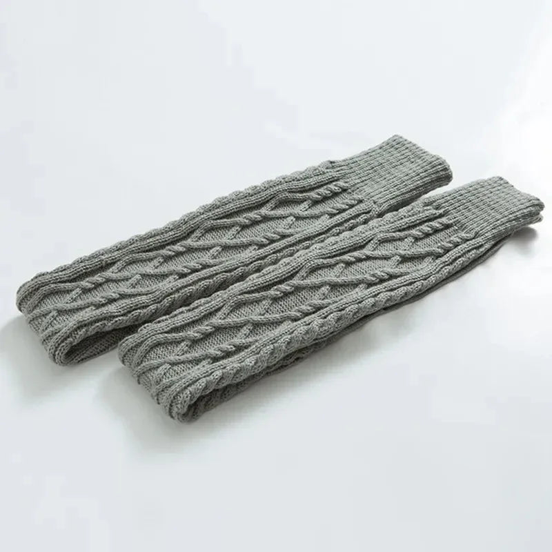 Winter Wool Over Knee Socks - DroppLux