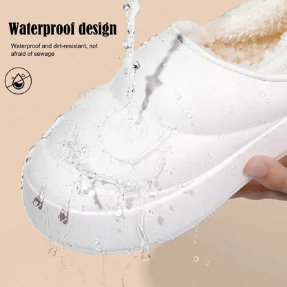 Thick Soles Women Winter Home Cotton Slippers - DroppLux