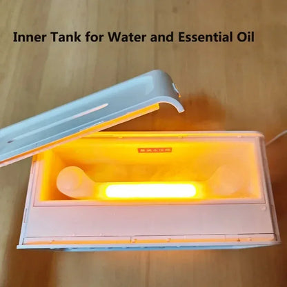 3-in-1 Bluetooth Humidifier with Night Light & White Noise - DroppLux