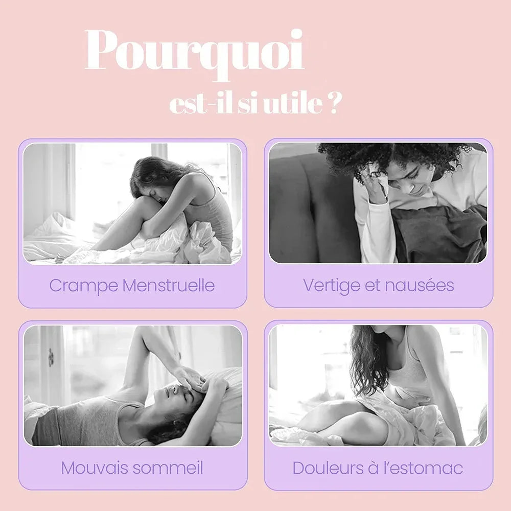 Ceinture Chauffante Anti-Douleur Menstruelle 🔥 – Soulagement Immédiat - DroppLux