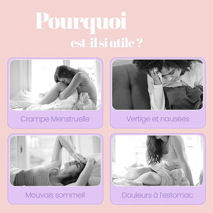 Ceinture Chauffante Anti-Douleur Menstruelle 🔥 – Soulagement Immédiat - DroppLux