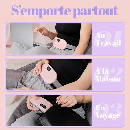 Ceinture Chauffante Anti-Douleur Menstruelle 🔥 – Soulagement Immédiat - DroppLux