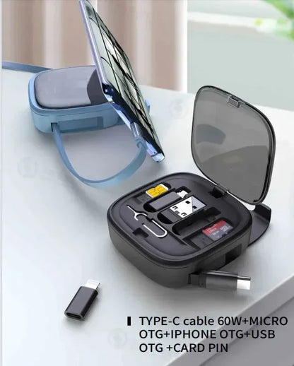 Multifunctional Cable Storage Box - DroppLux