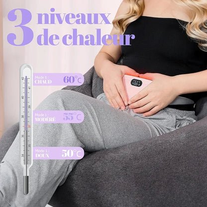 Ceinture Chauffante Anti-Douleur Menstruelle 🔥 – Soulagement Immédiat - DroppLux