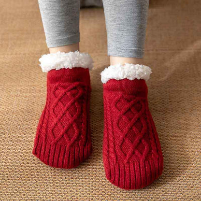 Winter Wool Socks Slippers - DroppLux