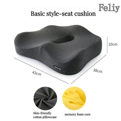 Memory Foam Office Chair Cushion - DroppLux