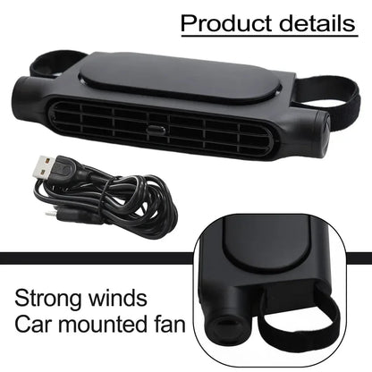 Cooling Car Seat Fan - DroppLux