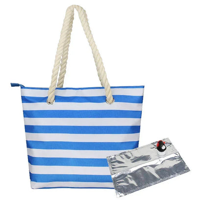 Insulated Tote Bag with Drink Dispenser - DroppLux